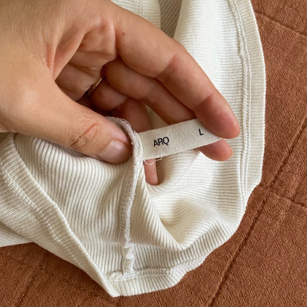 Arq Organic Cotton Tank Size L